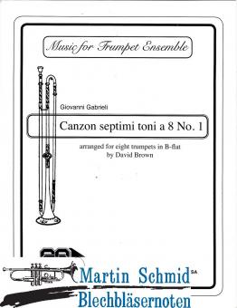 Canzon Septimi Toni a 8 No.1 (8Trp) 