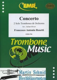 Concerto (2 Posaunen.Orchester) 