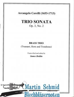 Trio Sonata op.3 No.2 (Trumpet.Horn.Trombone) 