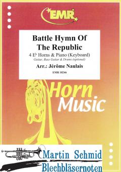 Battle Hymn of the Republic (4Es-Horns + Piano/Keyboard.optional Guitar.Bass Guitar + Drums) 