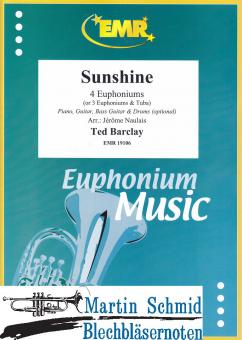 Sunshine (4 Euphoniums/3 Euphoniums + Tuba.optional Piano,Guitar.Bass Guitar.Drums) 