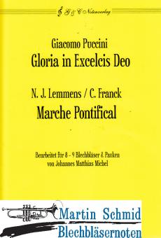 Gloria in Excelsis Deo/Marche Pontifical (404.01.Pk)(mit Teilpartituren in C) 
