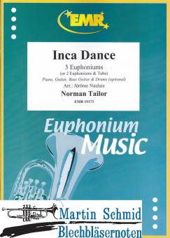 Inca Dance (3 Euphoniums; 2 Euphoniums + Tuba)(Piano.Guitar.Bass Guitar.Drums optional) 