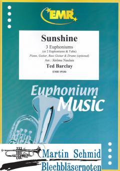 Sunshine (3 Euphoniums; 2 Euphoniums + Tuba)(Piano.Guitar.Bass Guitar.Drums optional) 