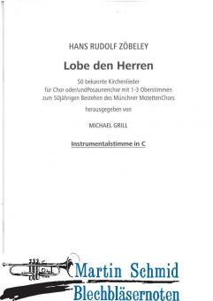 Lobe den Herrn (Oberstimmen für Instrumente in C) 
