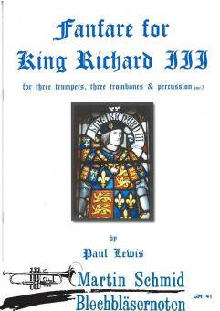 Fanfare for King Richard III (303.optional Percussion comprising snare drum, tambourine & Cymbals) 