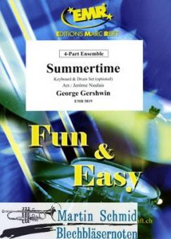 Summertime (4-part ensemble  (keyboard and percussion ad lib)) 