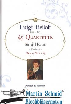 45 Quartette - Band I (Nr. 1-23) 