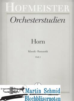 Orchesterstudien Heft 1 - Klassik, Romantik 