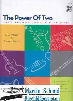 The Power of Two - Jazz Trumpet Duets with MP3s (Compatible with other instruments) 