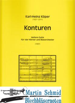 Konturen (4Hörner)(Partitur) 