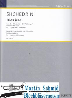 Dies Ire (3Trompeten und 3 Orgeln) 