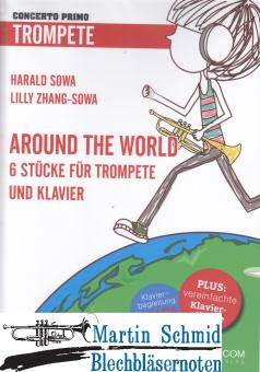 Around the world - 6 Stücke für Trompete und Klavier 