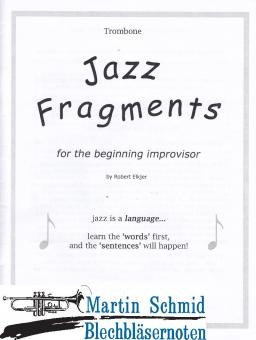 "Jazz Fragments"  for TROMBONE 