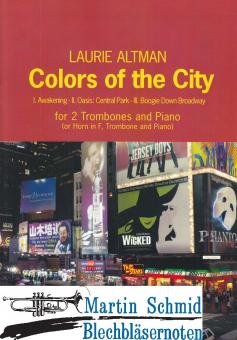 Colors of the City (2Trombones.Piano/Horn in F.Trombone.Piano) 