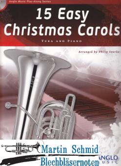 15 Easy Christmas Carols (Solo+Klavier+CD) 