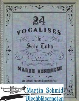24 Vocalises (with Piano +Audio Online) 