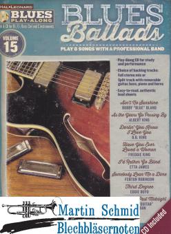 Blues Play-Along Vol.15 Blues Ballads 