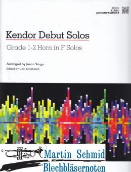 Kendor Debut Solos (Klavierstimme) 