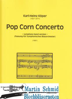 Pop Corn Concerto (Partitur)(Solo für Horn in F/Flügelhorn/Tenorhorn) 