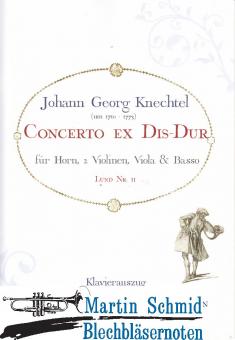 Concerto ex Dis-Dur (Lund Nr. II)(Corno da Caccia in B/Horn in Es) 