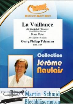 La Vaillance - Flexi-Brass (8 Parts) Piano, Timpani, Glockenspiel, Snare Drum optional 