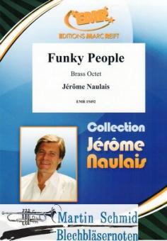 Funky People - Flexi-Brass (8 Parts) Piano, Guitar, Percussion, Drum Set optional 