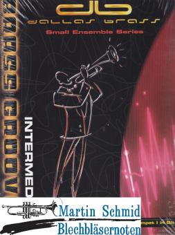 Brass Grooves - Intermediate +Demo-CD (10 Original Compositions for Brass Quintet and Drums)(substitue for Horn - Trombone/Bariton/Trumpet) 