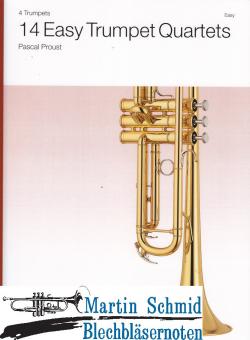 14 Easy Trumpet Quartets 