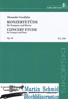 Konzert-Etüde op.49 (Sikorski) 