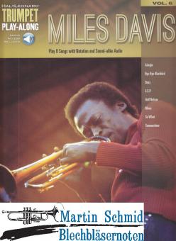 Trumpet Play-Along Vol.6 Miles Davis 