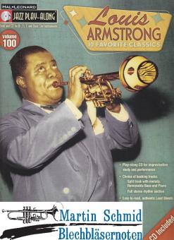 Jazz Play Along Vol. 100 Louis Armstrong 