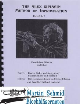 The Alex Sipiagin Method of Improvisation vol.1 and 2 :  for trumpet  