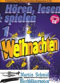 Hören, lesen & spielen 1 - Weihnachten (Buch + CD) 