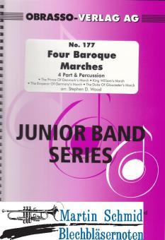 Four Baroque Marches (4Part & Percussion) 
