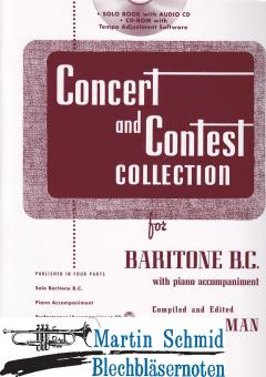 Concert and Contest Collection (Baritone B.C. Solo-Part + Play-Along CD 