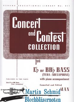 Concert and Contest Collectionfor Eb / Bb Bass (Bass (Eb or BBb)-Piano-Part 