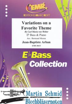 Variations on a Favorite Theme by Carl Maria von Weber (Tuba in Es - Treble Clef) 