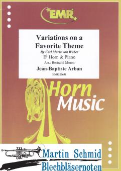 Variations on a Favorite Theme by Carl Maria von Weber (Horn in Es) 