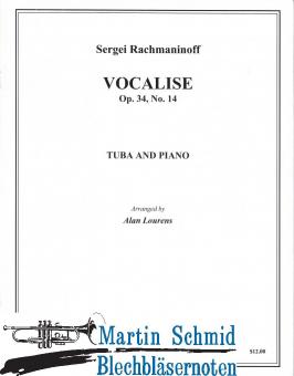 Vocalise Op. 34 No. 14 