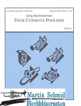 Four Cowboys Poolside (000.22) 