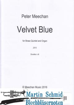 Velvet Blue (Brass 5tet, Organ and Optional Percussion) 
