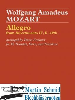 Allegro from Divertimento No.4, KV439b (111) 