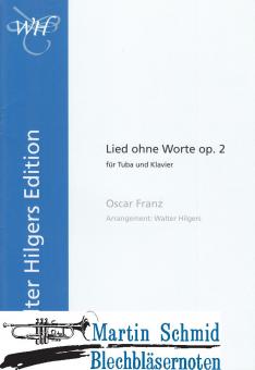 Lied ohne Worte op.2 