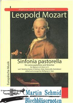 Sinfonia pastorella (Alphorn in G/Horn in F, Streichorchester) 