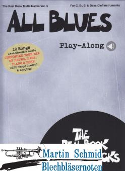 The Real Book Multi-Tracks Vol.3 - All Blues (Buch + Audio online) 