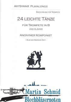 24 Leichte Tänze (Solostimme +CD) 