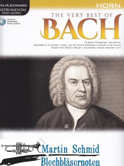 The Very Best of Bach (Buch + Online-Audio) 