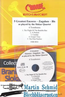 5 Greatest Encores - Zugaben - Bis as played by the Slokar Quartet 
