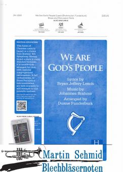 We Are God´s People (322.01.Perc.Organ.Choir)(Partitur+Harmoniestimmen) 